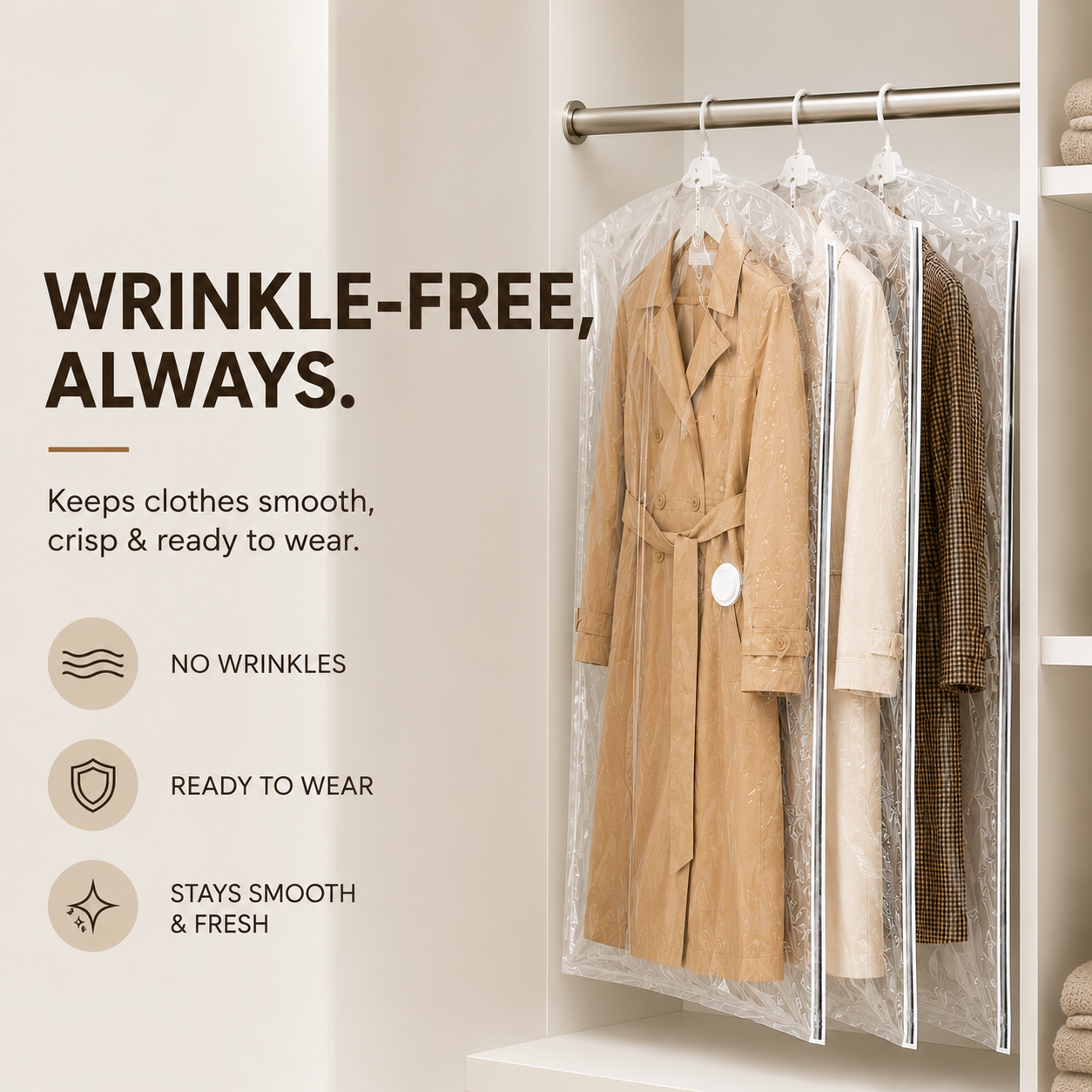 Avenor Hanging Vacuum Storage Bags