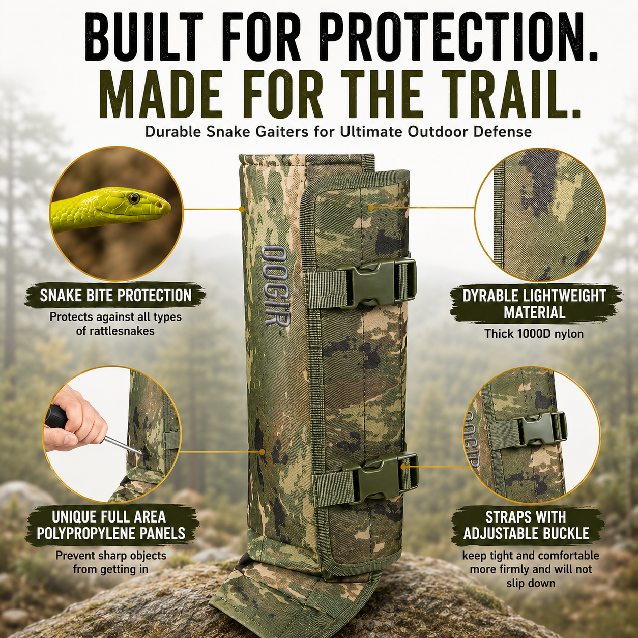 Avenor TrailGuard Protective Gaiters